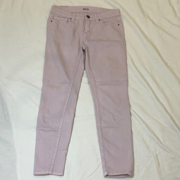 BDG Mid Rise Skinny Jeans | Light Purple | Size 28 W 26 L | Jeans - Picture 4 of 8